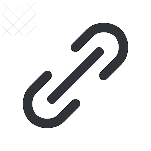 Anchor, chain, link icon.