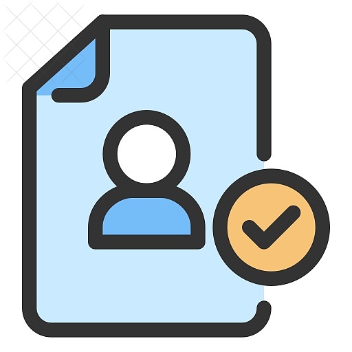 Gdpr, personal data, protection, security icon.