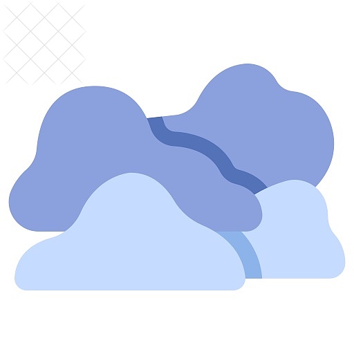 Climate, cloud, cloudy, nature, rain icon.