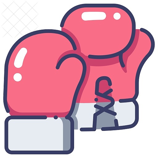 Boxer, boxing, competition, fighter, punch icon.