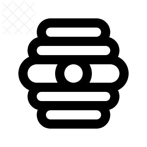 Apiary, hive icon.