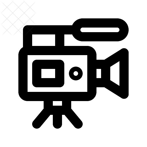 Camera, video icon.