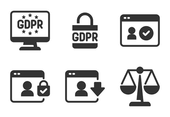 **GDPR字形2在固體風格**
包含30個圖標的圖標包。

包括設計:
——Gdpr
——個人資料
——法律
——保護
——安全
——違反
——隱私
——監管
- - - - - -鎖
——歐盟圖標icon圖片