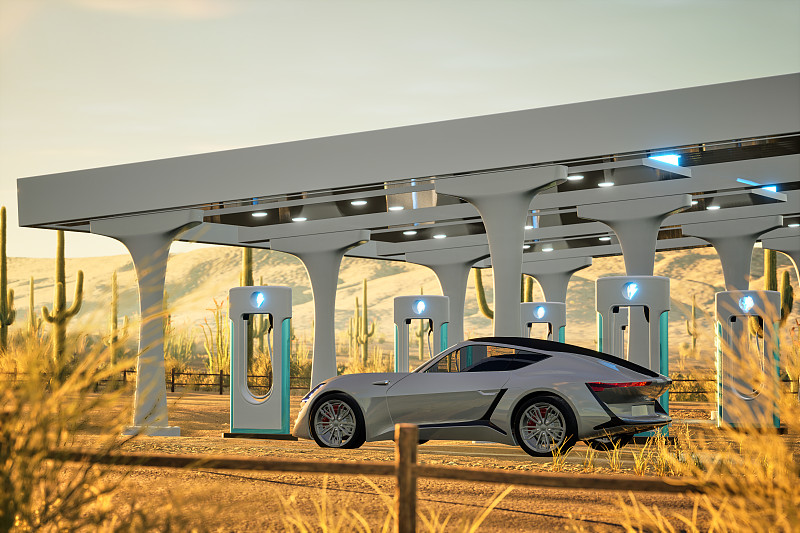 新能源汽車，汽車，充電，電動汽車，科技圖片素材