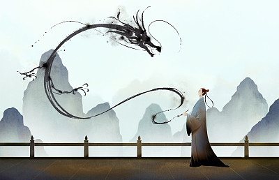 龙年系列-中国风插画摄影图片专题