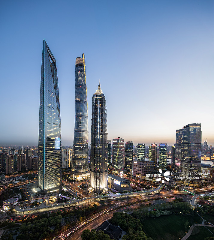 上海高清城市风光图片素材