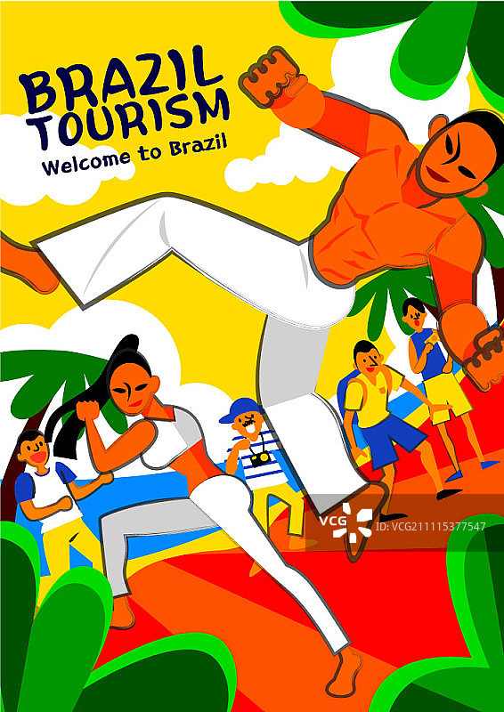 巴西旅游海报图片素材