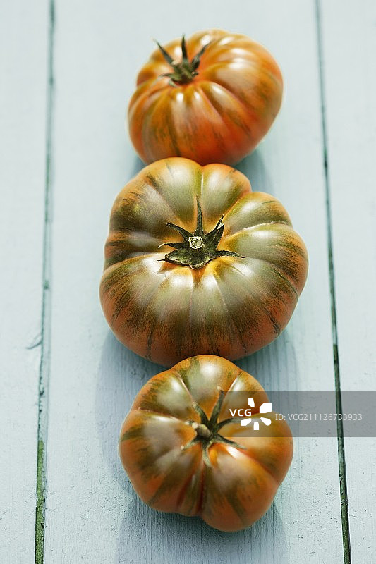 三个Marmande西红柿图片素材