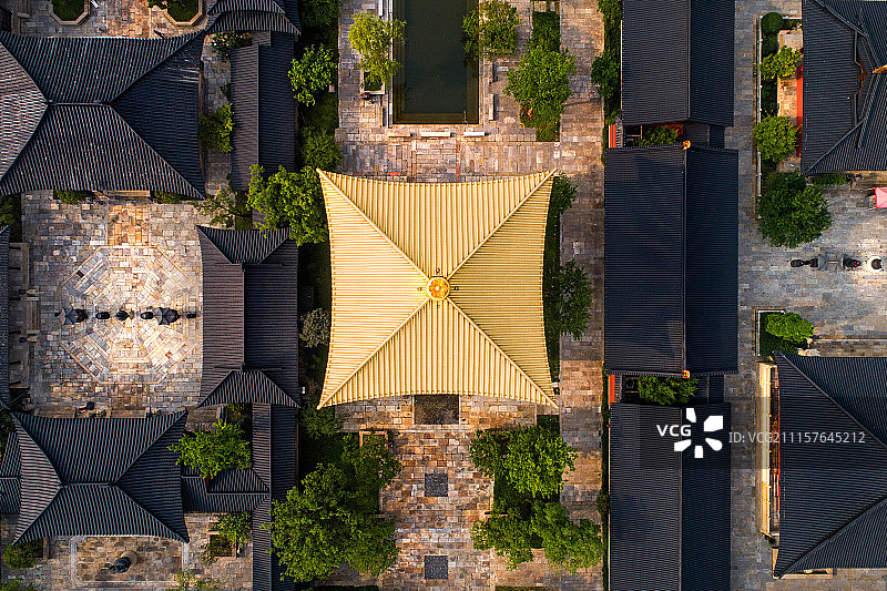 上海松江广富林遗址公园图片素材