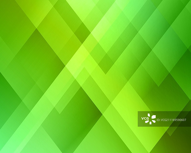 抽象的背景光。抽象的背景光。绿色的三角形模式。绿色的三角形的背景图片素材