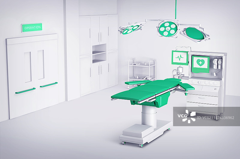 全套3D数字设备和004医院医疗器械图片素材