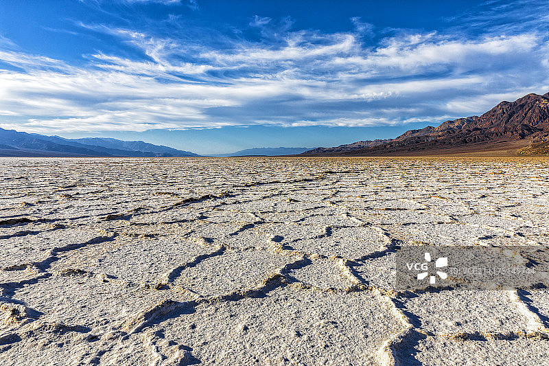 死亡谷国家公园盐湖图片素材
