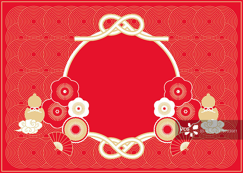 中国新年边框设计图片素材