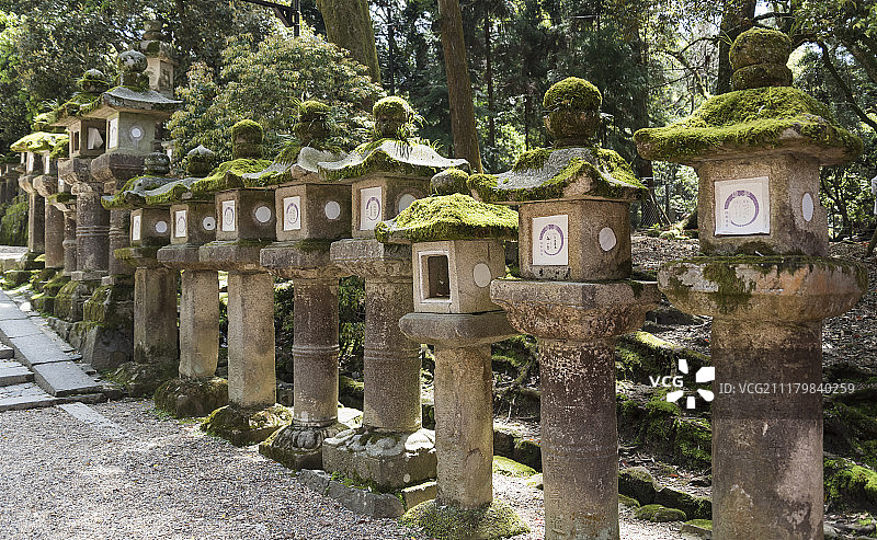 石灯笼,奈良图片素材