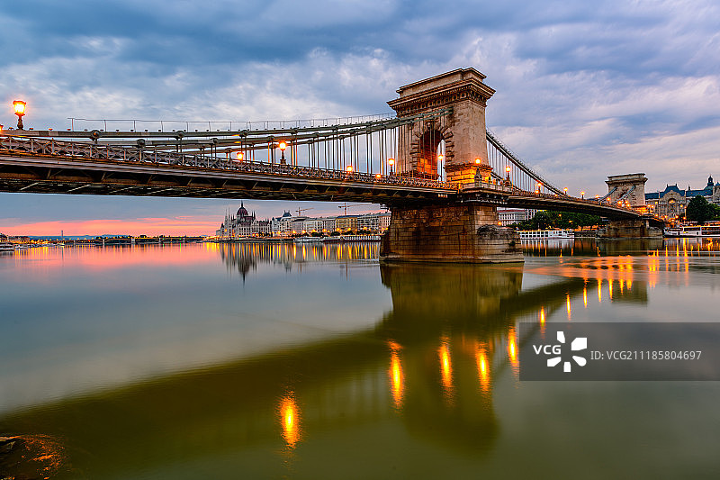 布达佩斯城市风光图片素材