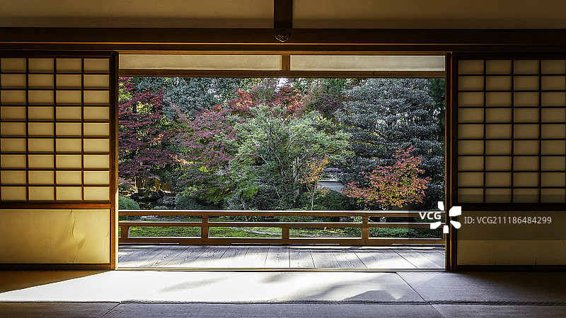 日式庭院图片素材