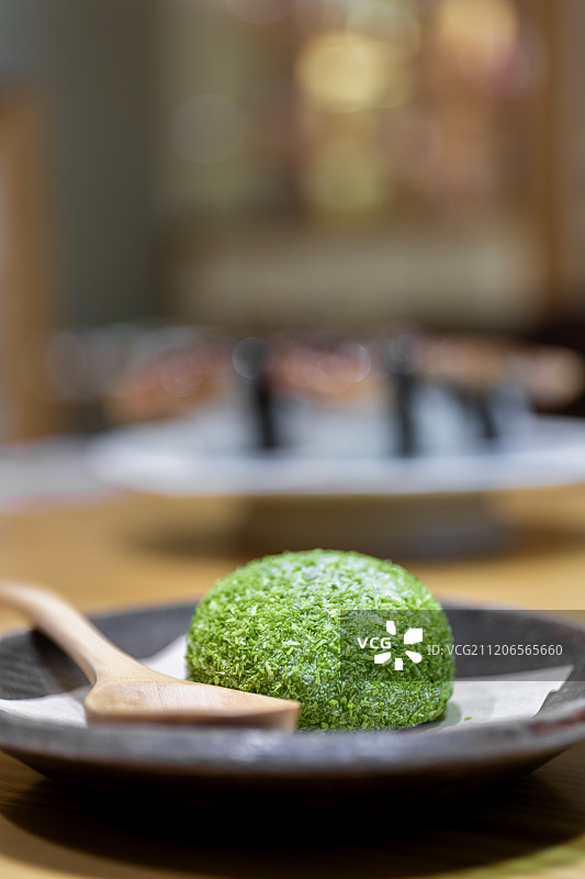 日式抹茶料理图片素材