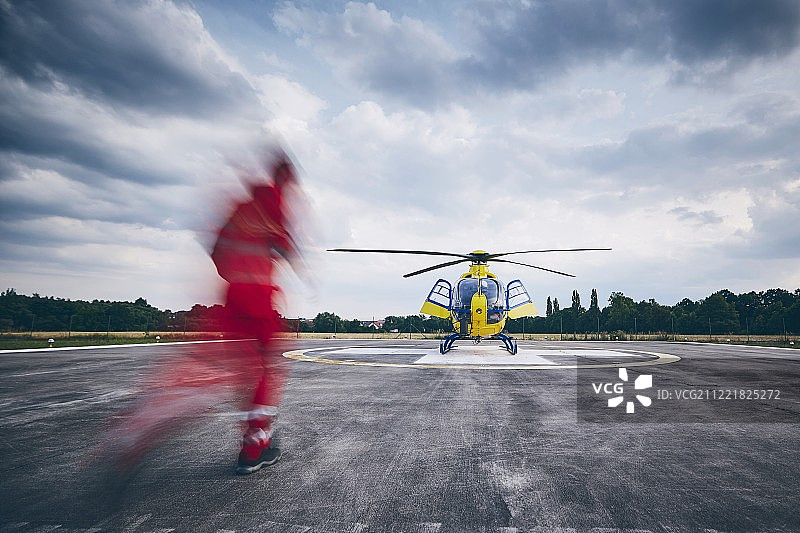 直升机紧急医疗服务图片素材