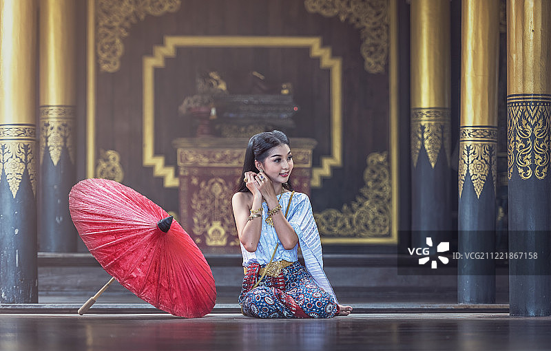 泰国的传统服装图片素材