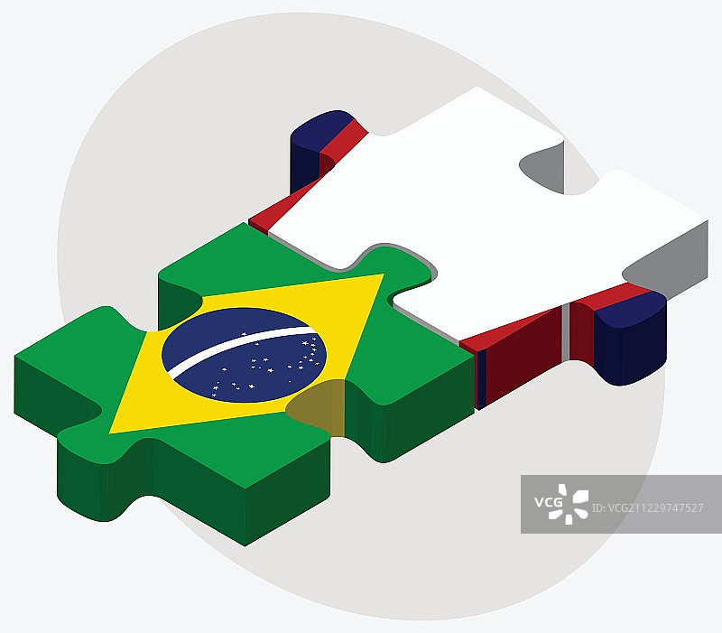 巴西和美属萨摩亚国旗图片素材