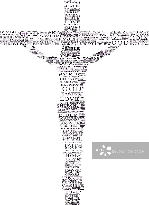 十字架上的耶稣基督图片素材