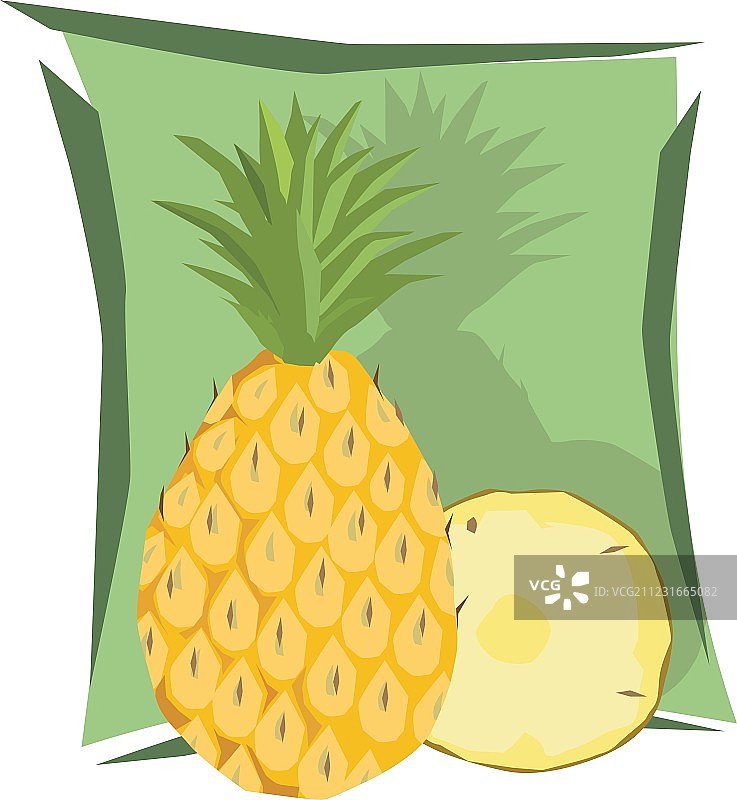 菠萝图片素材