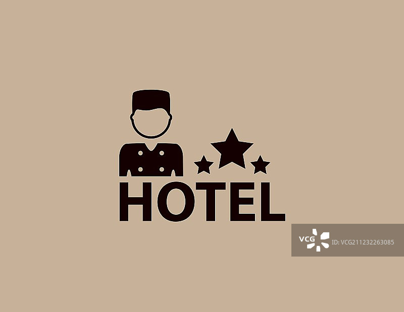 概念酒店标志图片素材