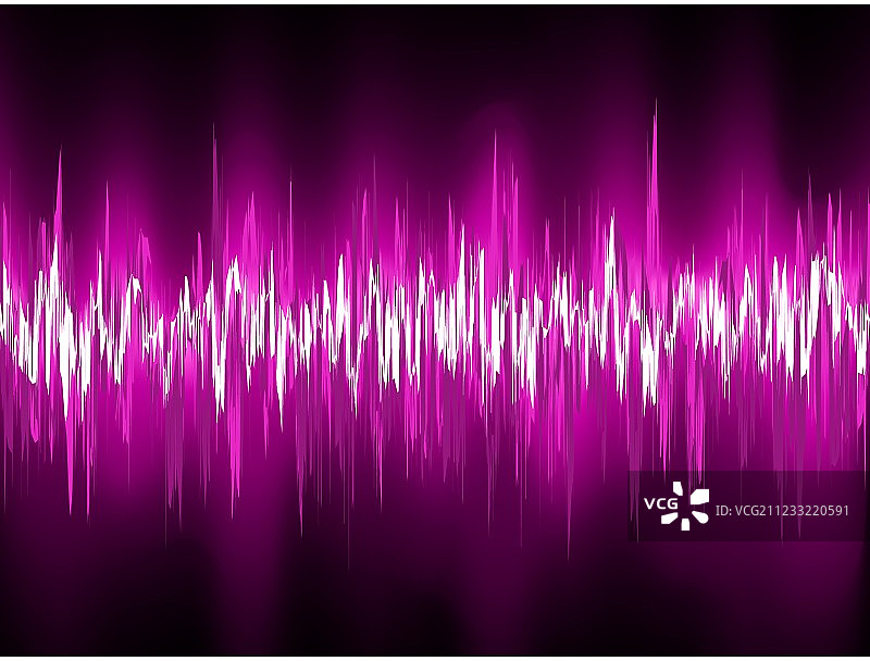 抽象的紫色的波形。EPS 8图片素材