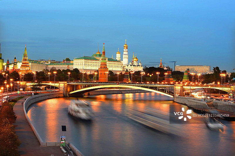 俄罗斯，莫斯科风景图片素材