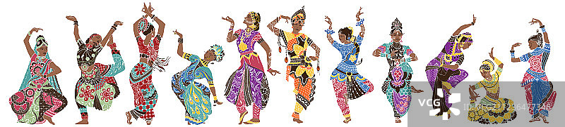 11日印度舞蹈图片素材