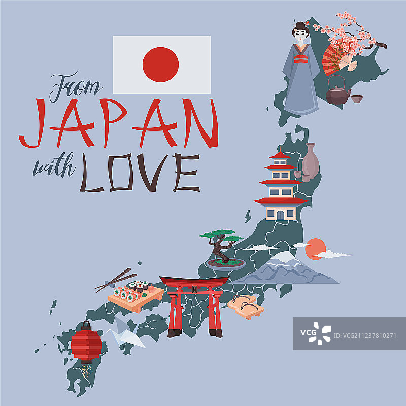 日本象征的海报图片素材