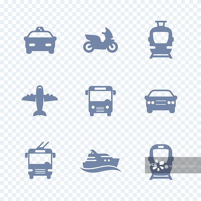 客运交通标志公共交通图片素材