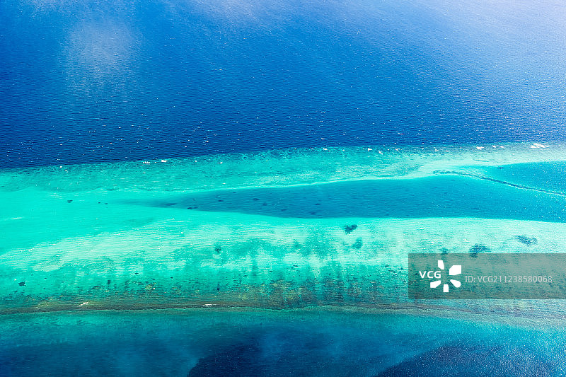 马尔代夫岛屿航拍图片素材