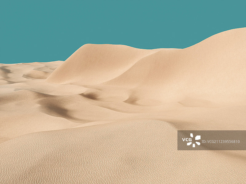 极简抽象的荒芜沙漠背景素材图片素材