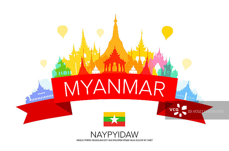 缅甸图片素材