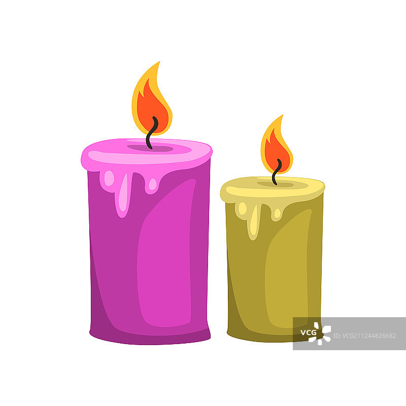 燃烧香薰蜡烛放松水疗程序图片素材