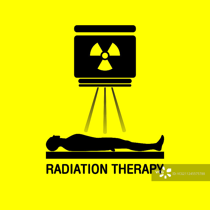 放射治疗医学标志图标设计图片素材