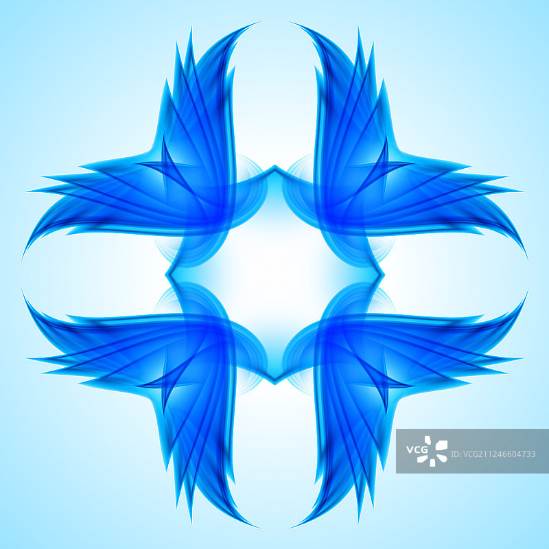 抽象蓝色符号用于网页设计图片素材