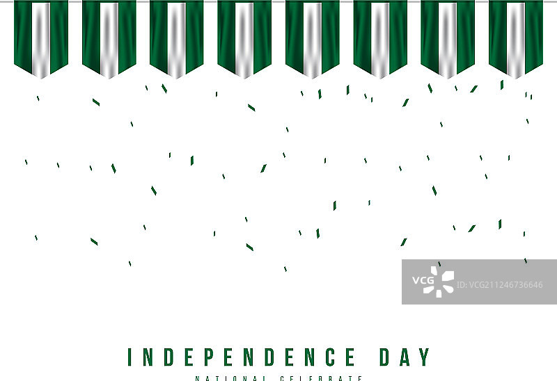 尼日利亚独立日模板设计图片素材