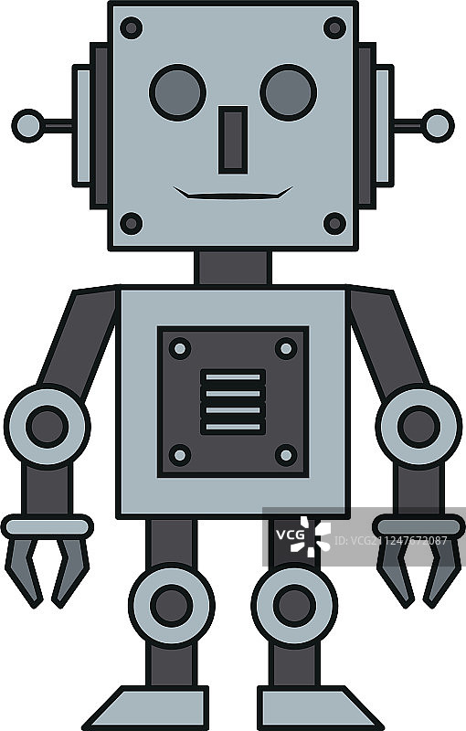 机器人玩具科技卡通图片素材