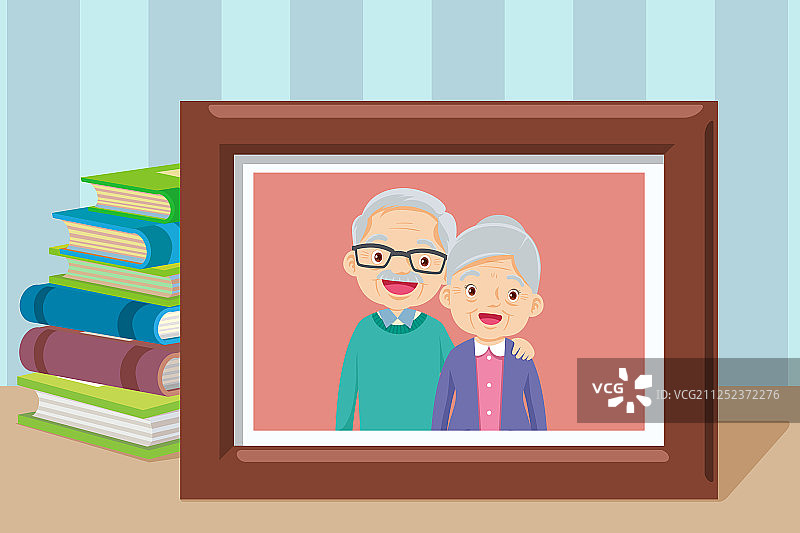 祖母和祖父一起在ppgoto图片素材