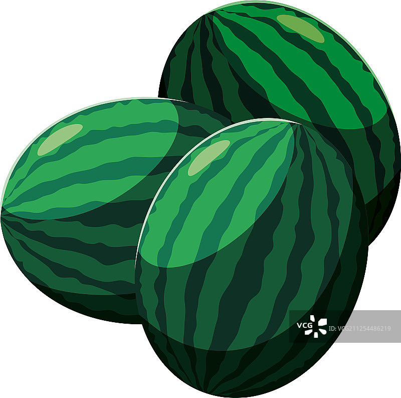 孤立西瓜水果设计图片素材