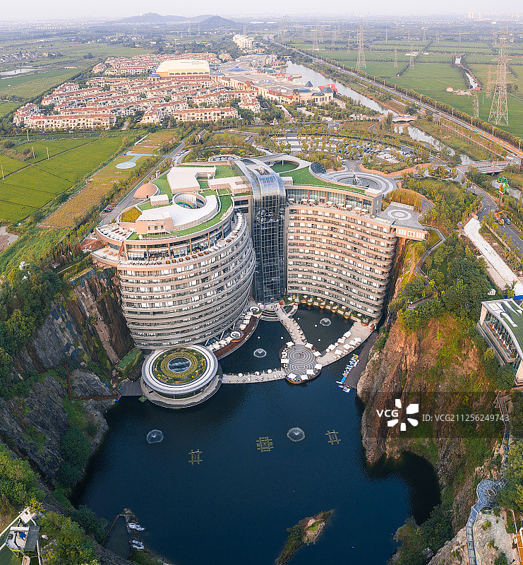 上海佘山世茂深坑洲际酒店图片素材