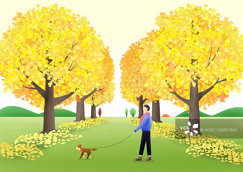 五彩缤纷的秋景插图004图片素材