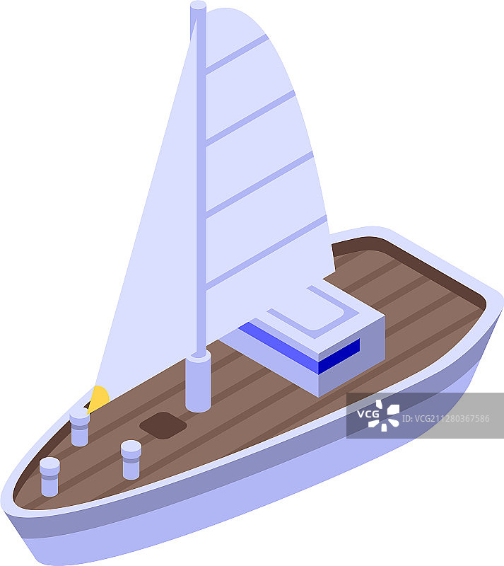 海船图标等距样式图片素材