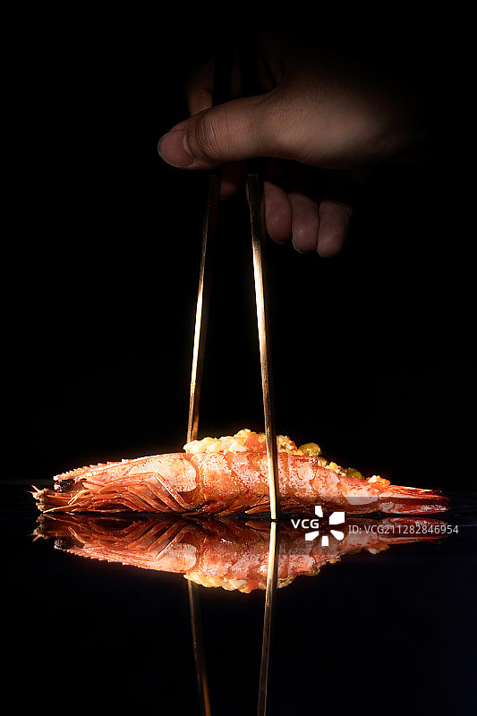 美乃滋黄金焗虾图片素材
