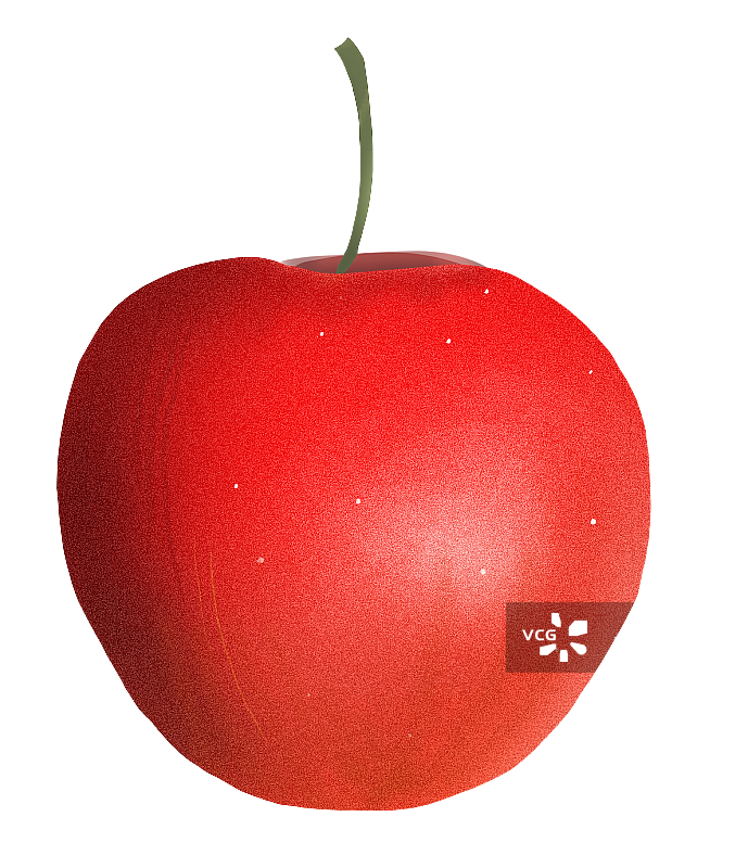 一个红苹果图片素材