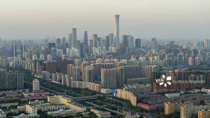 北京东二环航拍图片素材
