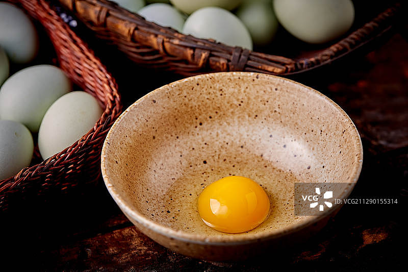 绿壳鸡蛋农家土鸡蛋有机无抗无公害绿色食品图片素材