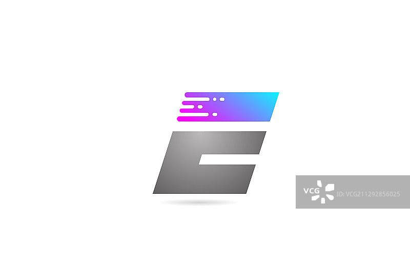字母标识e设计企业图标图片素材